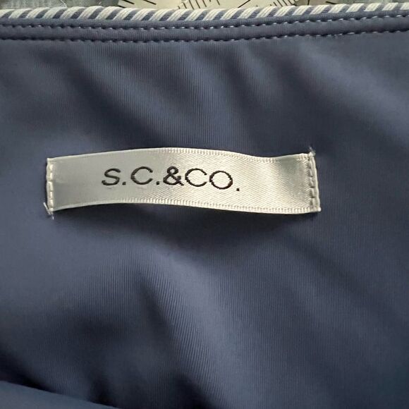 Blue & white Pinstripe Skort - Picture 4 of 4